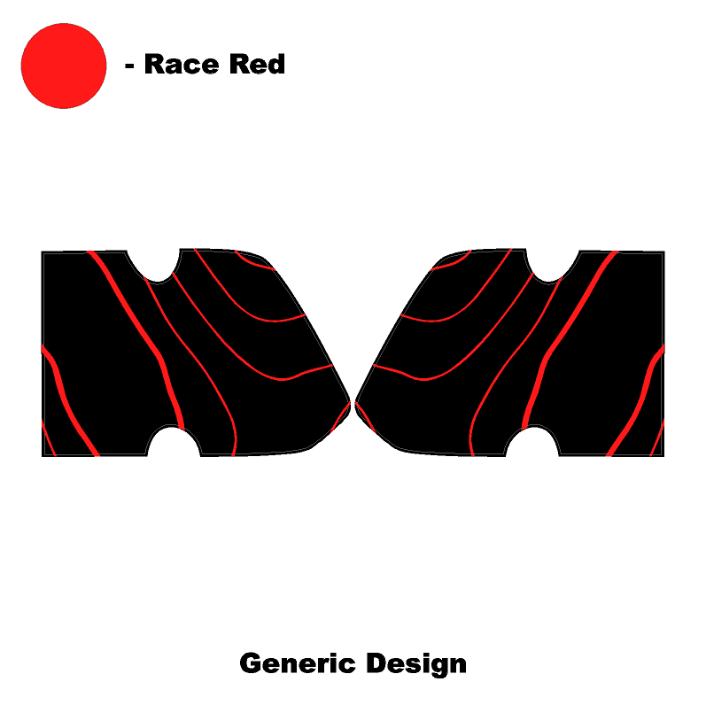 Interior Door Cup Protector Kit - 2021+ Bronco