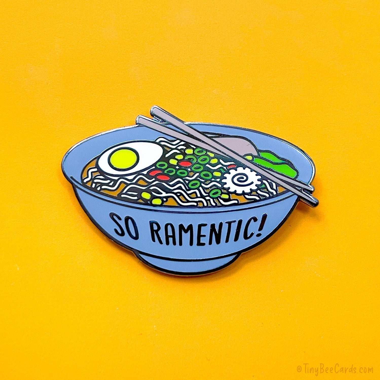 Ramen Hard Enamel Pin &amp;quot;So Ramentic&amp;quot;