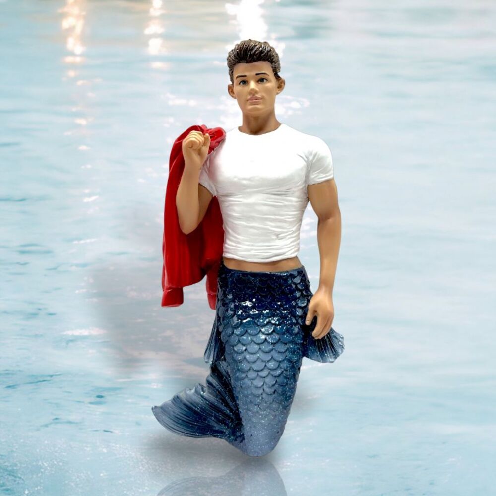 Rebel Merman Ornament by December Diamonds