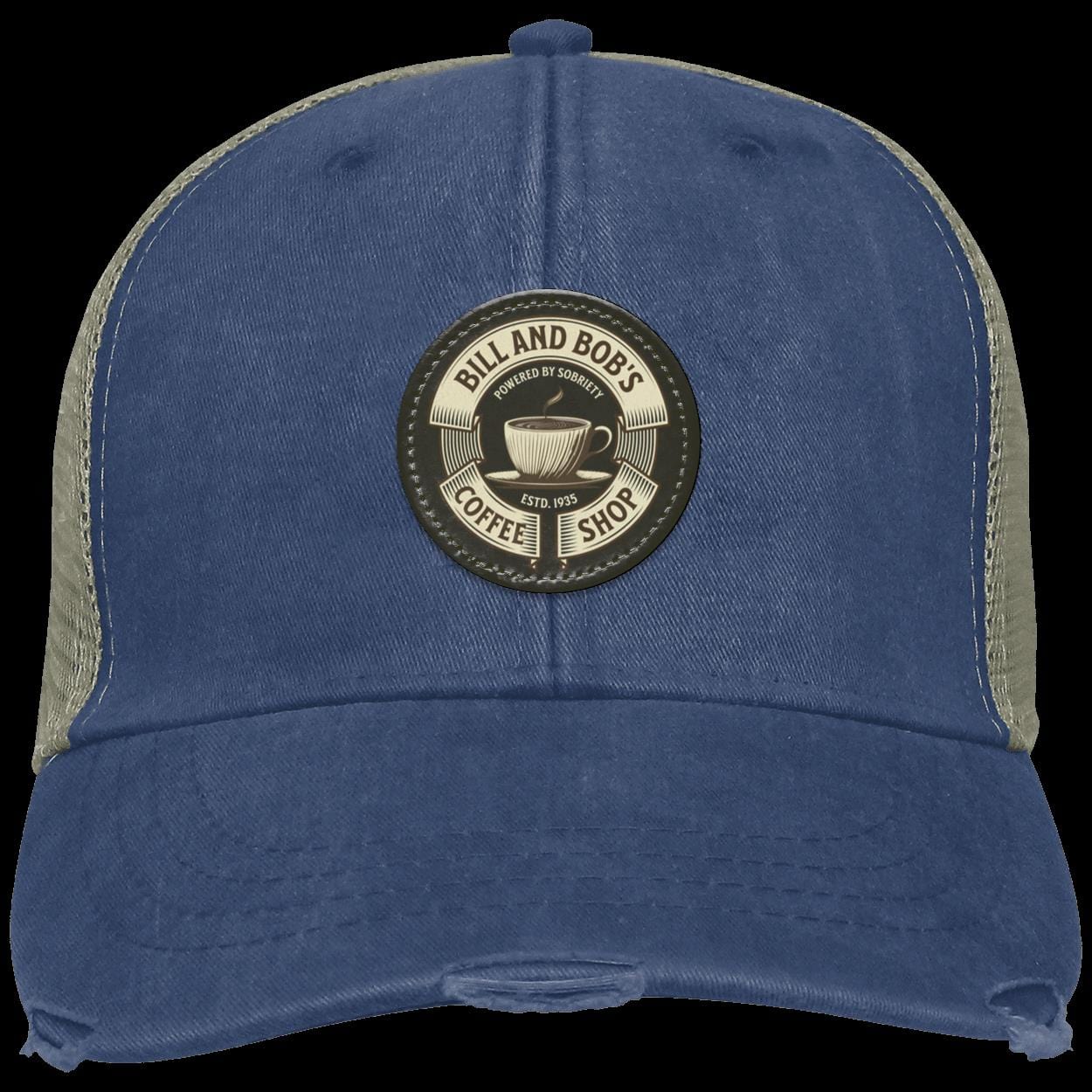 Recovery Distressed Ollie Cap | Inspiring Sobriety | Bill &amp;amp; Bob&amp;#39;s Coffee Shop