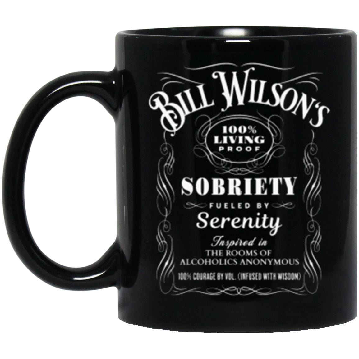 Recovery Mug | Inspiring Sobriety |  Bill Wilson&amp;#39;s 100% Living Proof Sobriety
