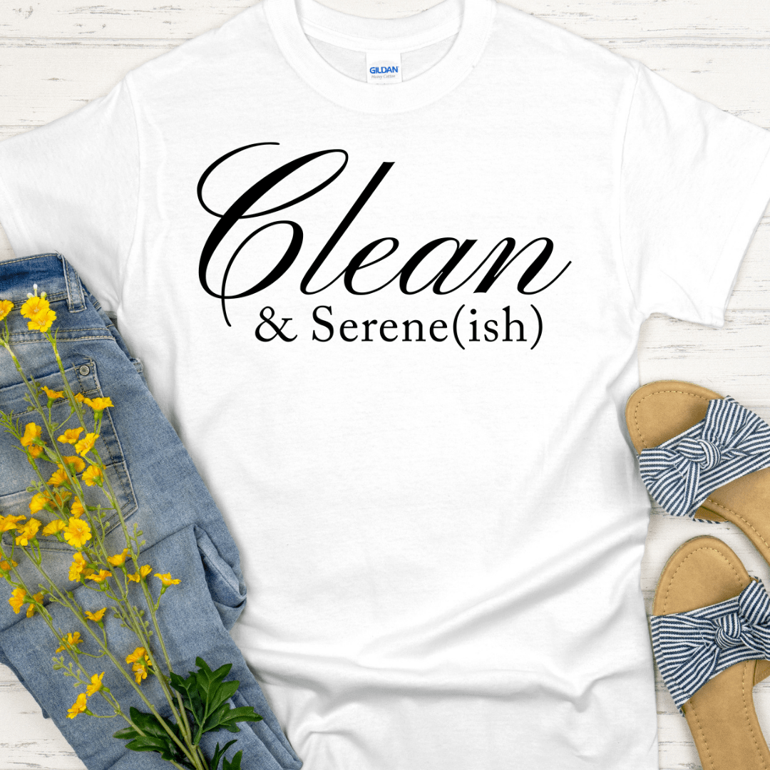 Recovery T-Shirt | Inspiring Sobriety |  Clean &amp;amp; Serene(ish)
