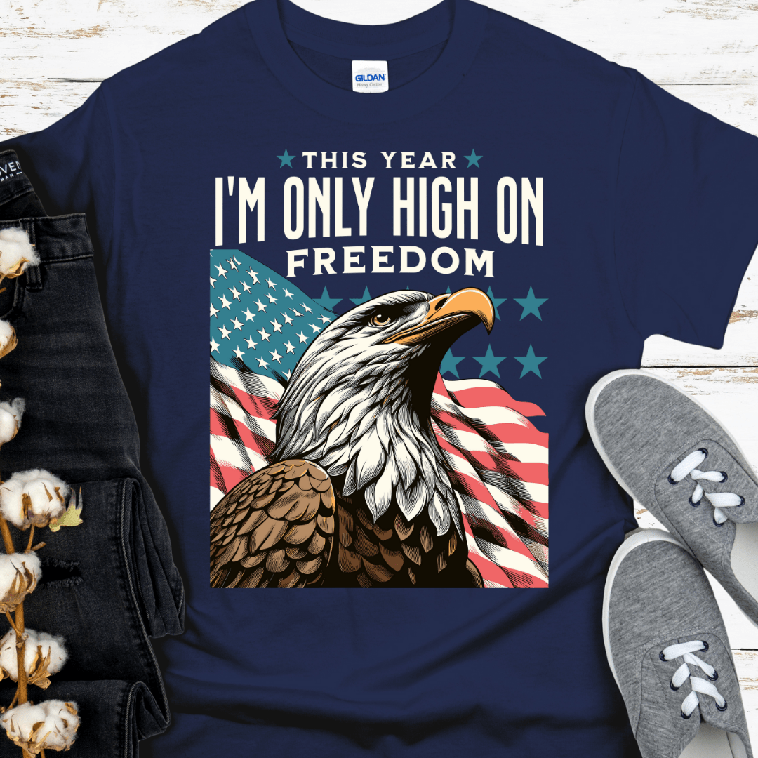 Recovery T-Shirt | Inspiring Sobriety |  High On Freedom