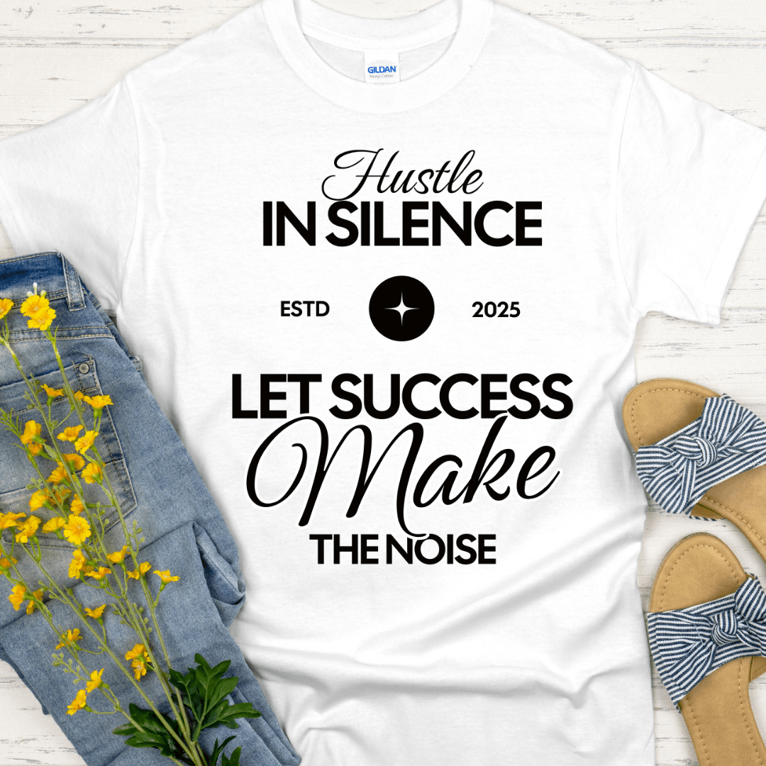 Recovery T-Shirt | Inspiring Sobriety | Hustle in Silence