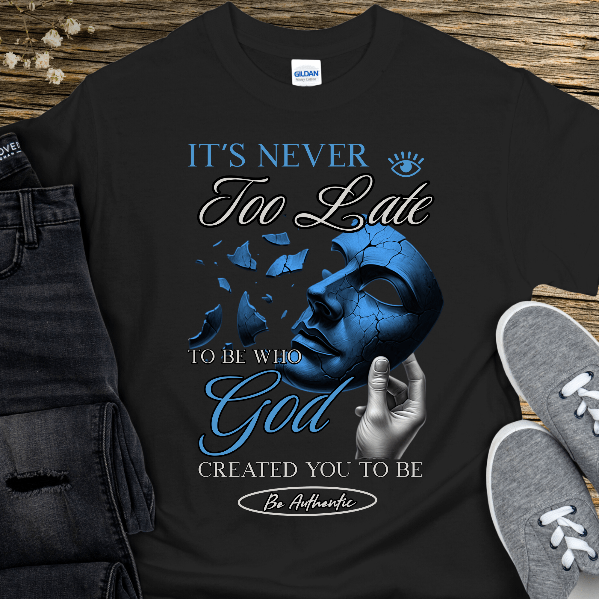 Recovery T-Shirt | Inspiring Sobriety |  It&amp;#39;s Never Too Late