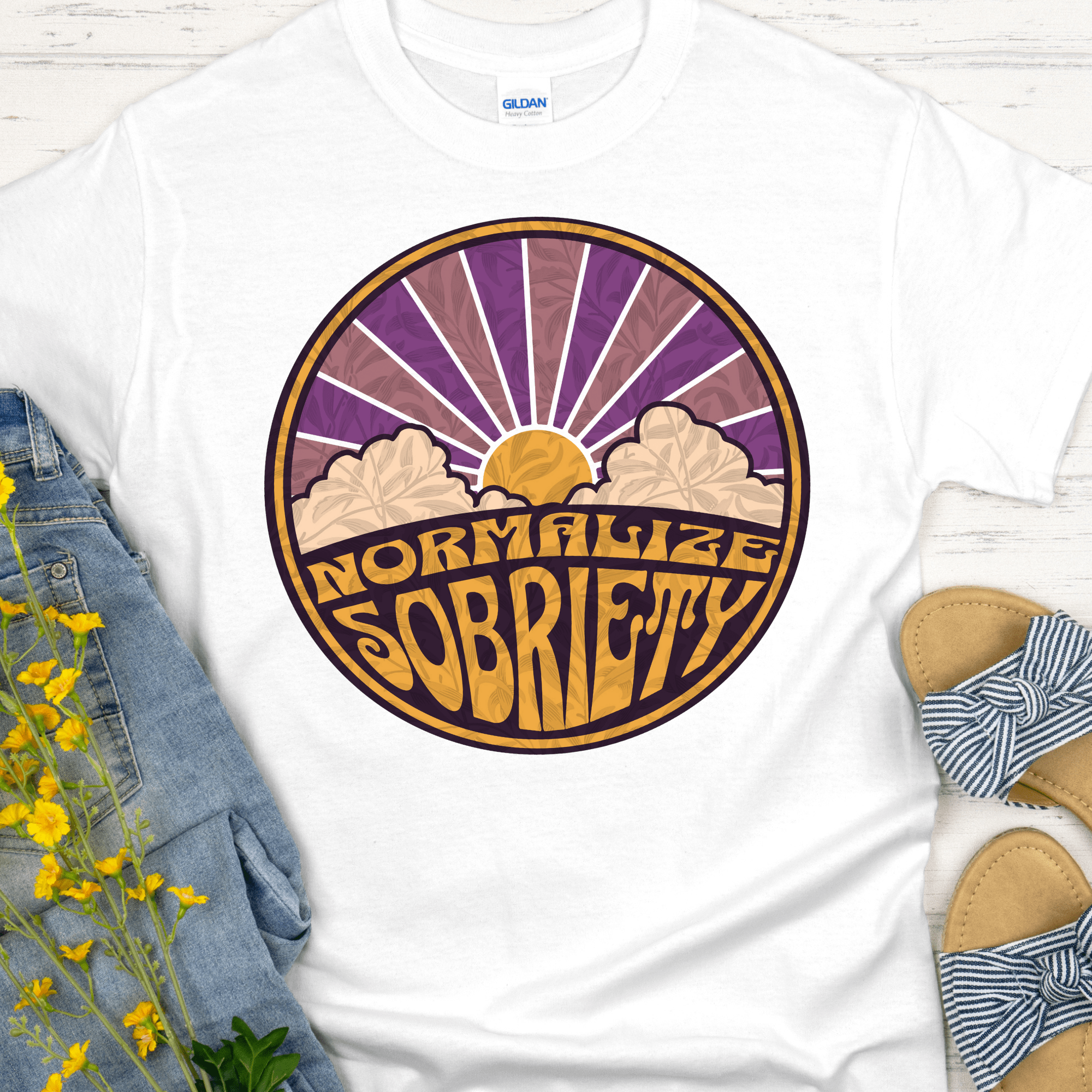 Recovery T-Shirt | Inspiring Sobriety |  Normalize Sobriety