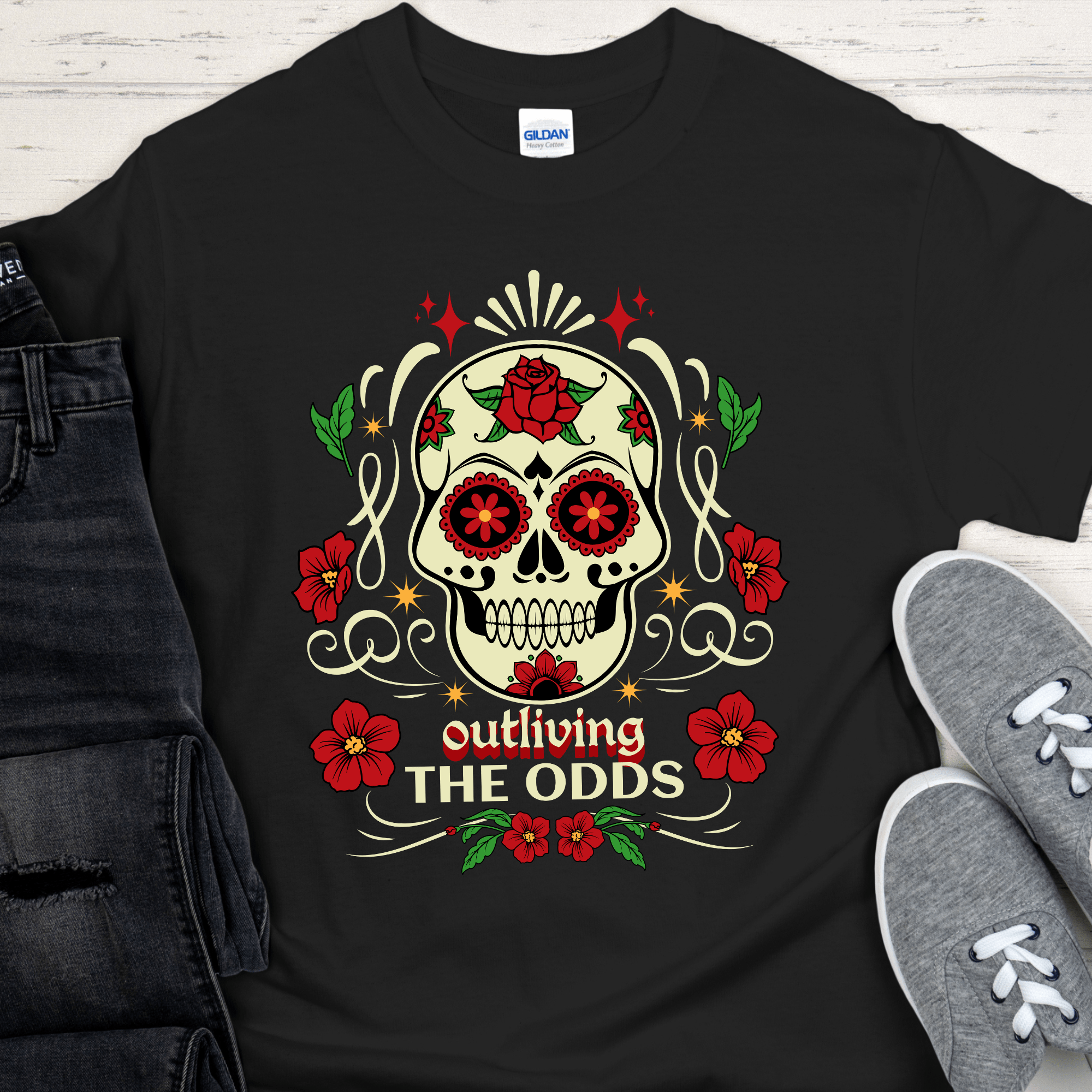 Recovery T-Shirt | Inspiring Sobriety |  Outliving The Odds