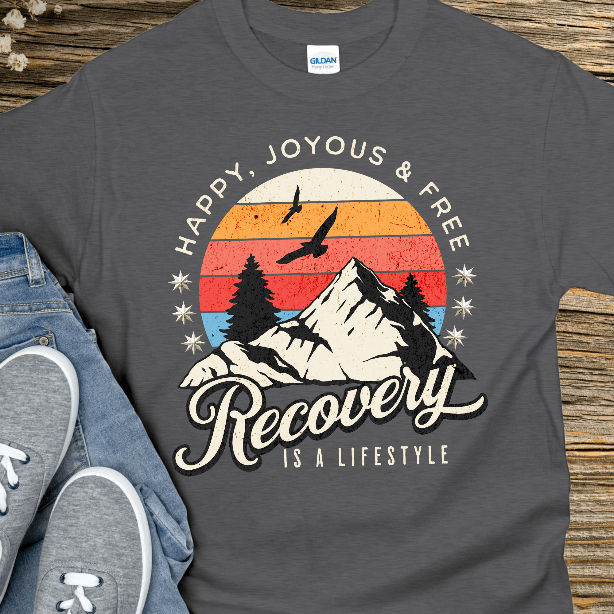 Recovery T-Shirt | Inspiring Sobriety |  Recovery Is a Lifestyle