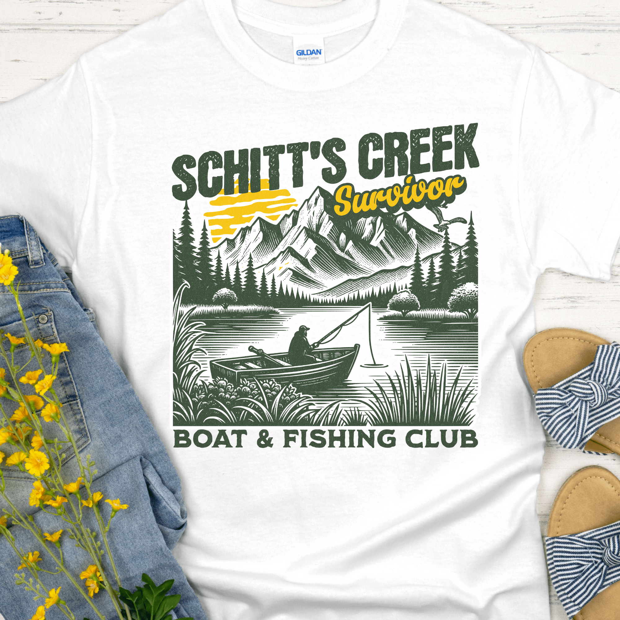 Recovery T-Shirt | Inspiring Sobriety |  Schitt&amp;#39;s Creek Survivor