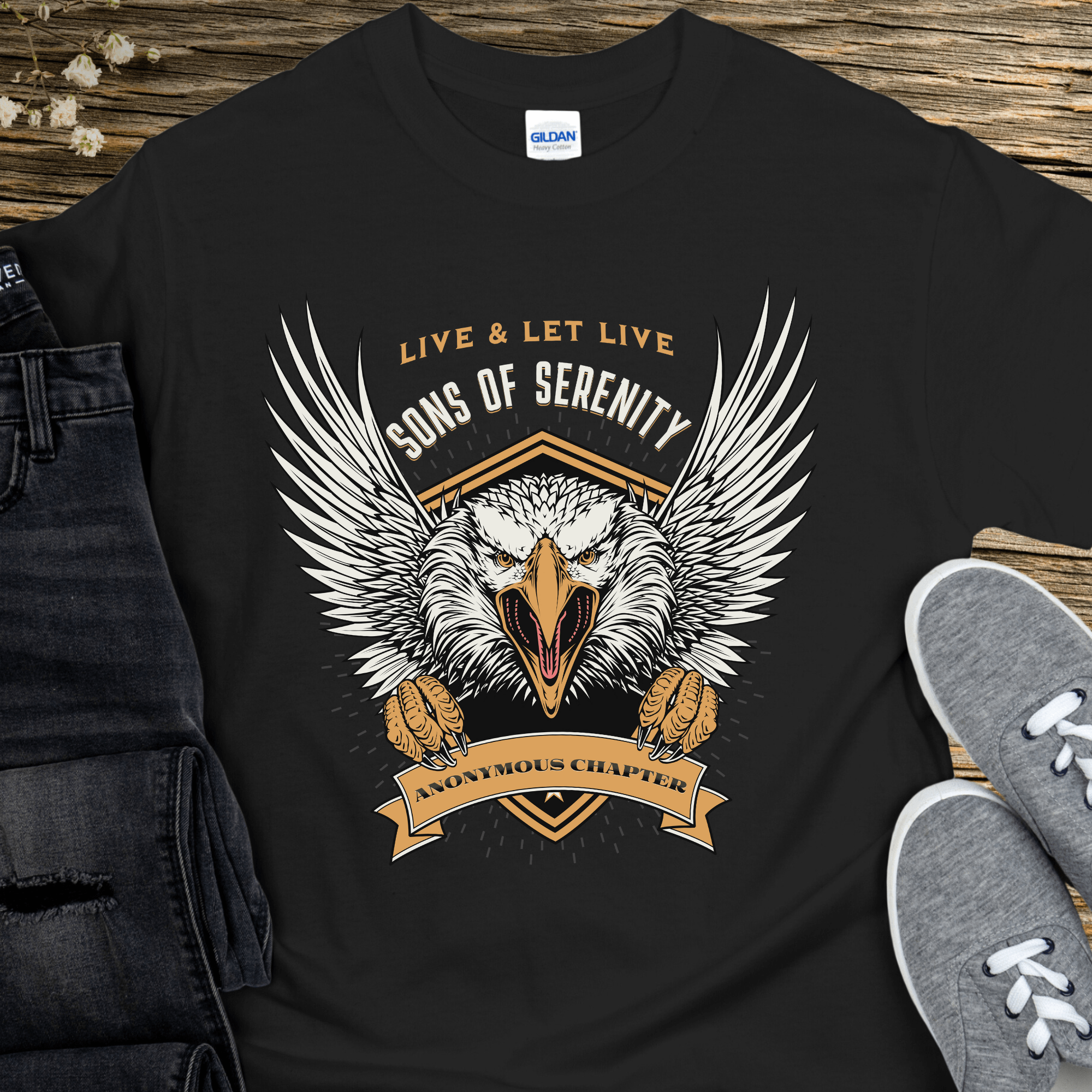 Recovery T-Shirt | Inspiring Sobriety | Sons of Serenity