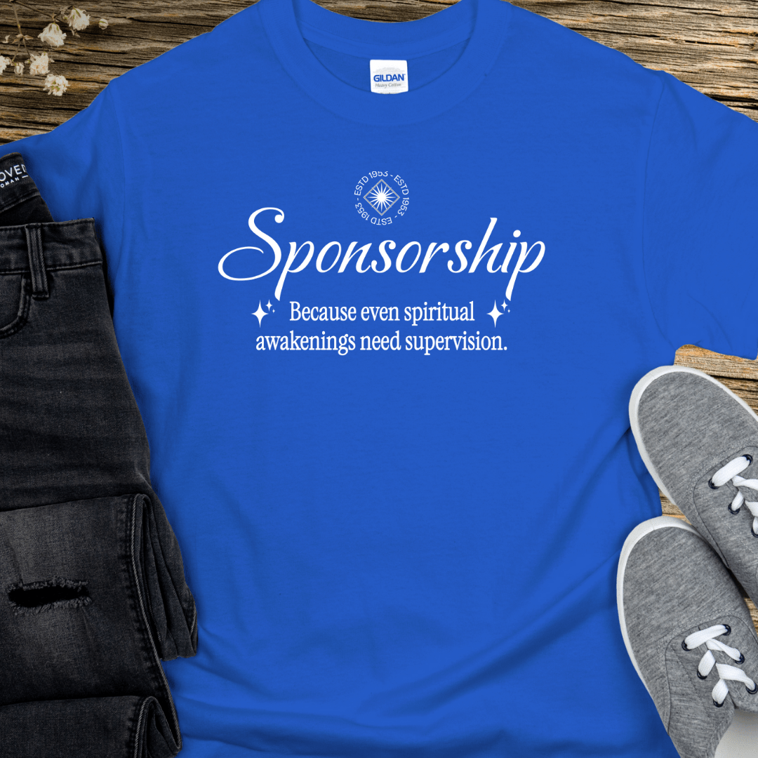 Recovery T-Shirt | Inspiring Sobriety |  Sponsorship