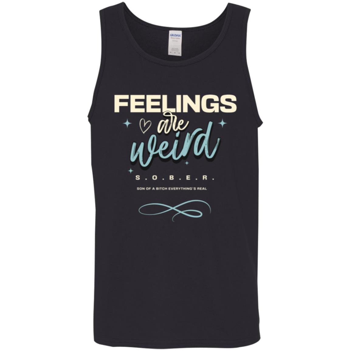 Recovery Unisex Tank | Inspiring Sobriety |  Feelings Are Weird