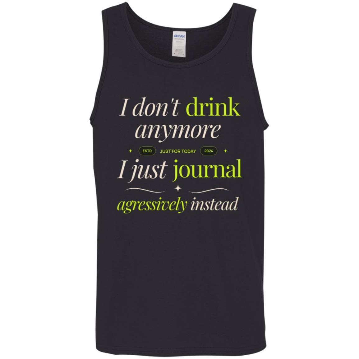 Recovery Unisex Tank | Inspiring Sobriety |   I Don&amp;#39;t Drink Anymore
