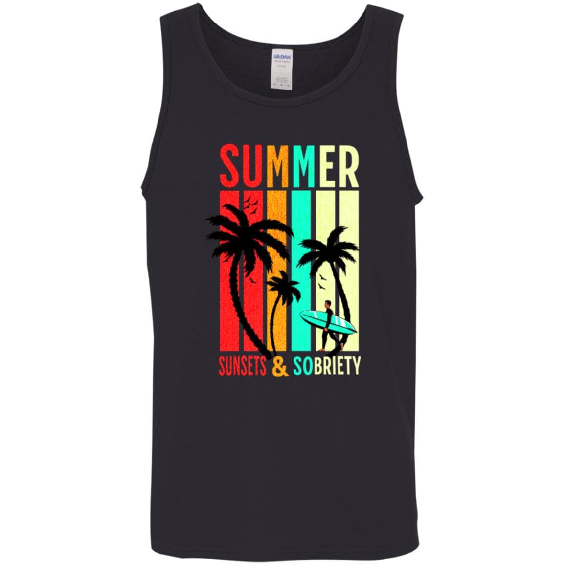 Recovery Unisex Tank | Inspiring Sobriety |  Summer Sunsets &amp;amp; Sobriety