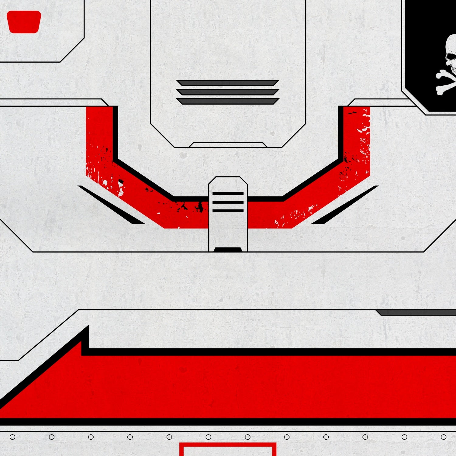 Red Valkyrie - DJI Avata Battery Skin