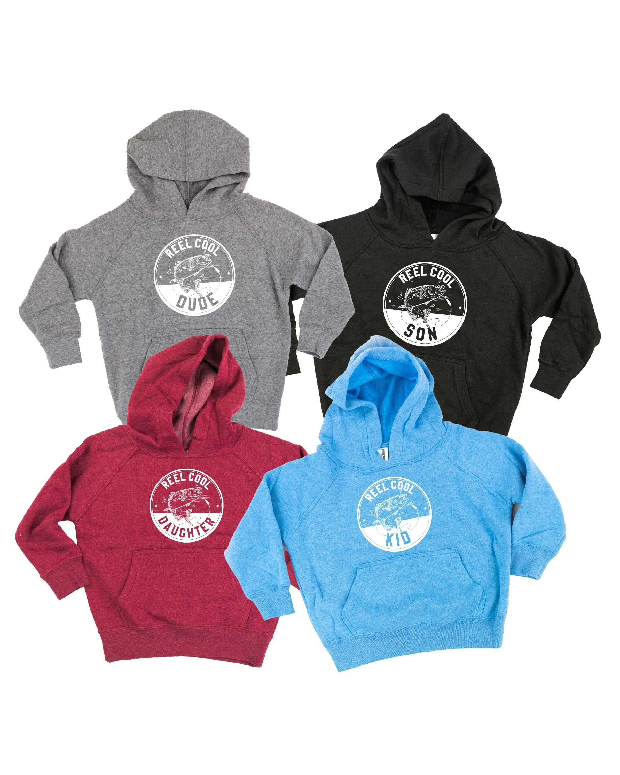 Reel Cool _____ - (Choose Your Kid) - Child Hoodie