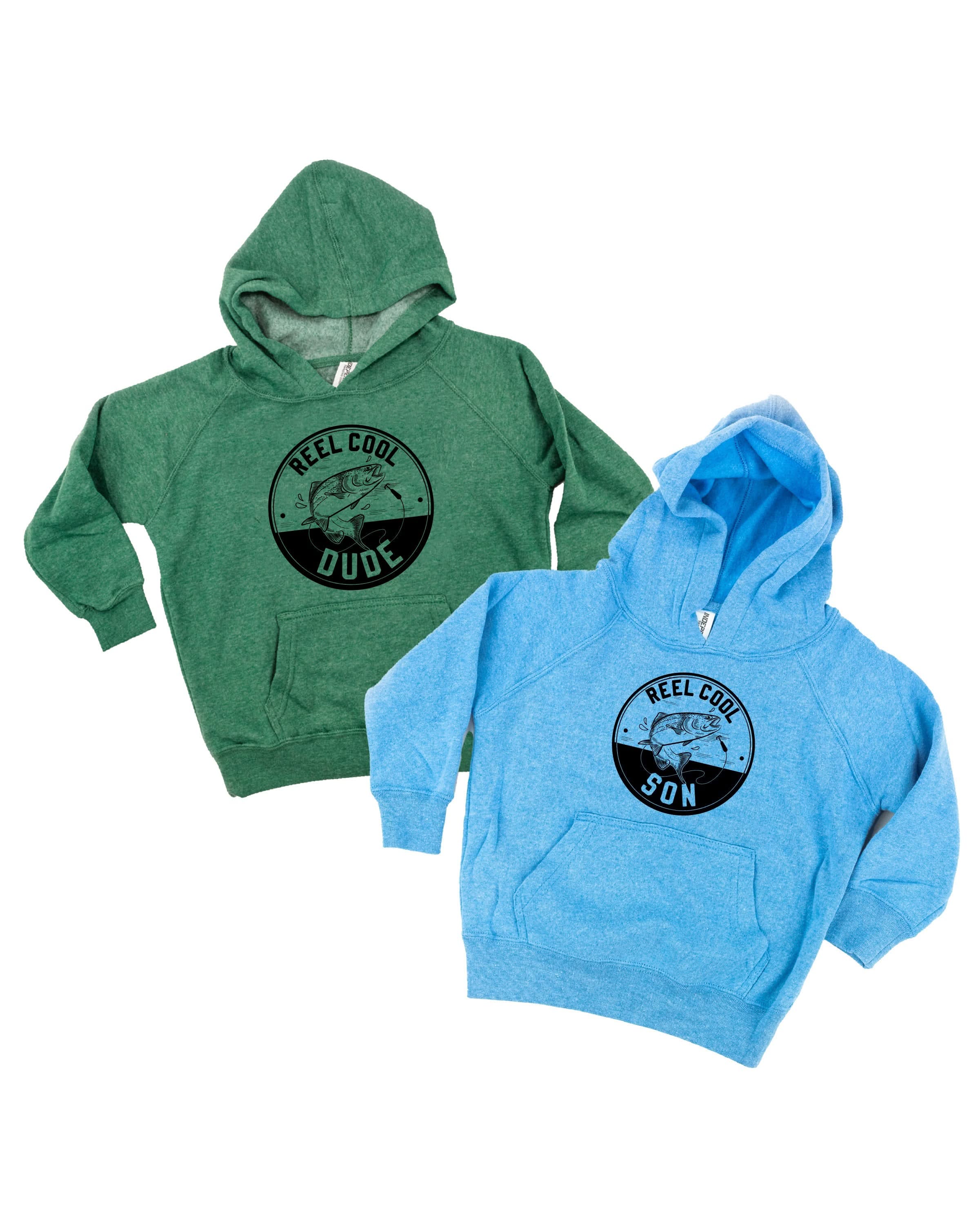 Reel Cool _____ - (Choose Your Kid) - Child Hoodie