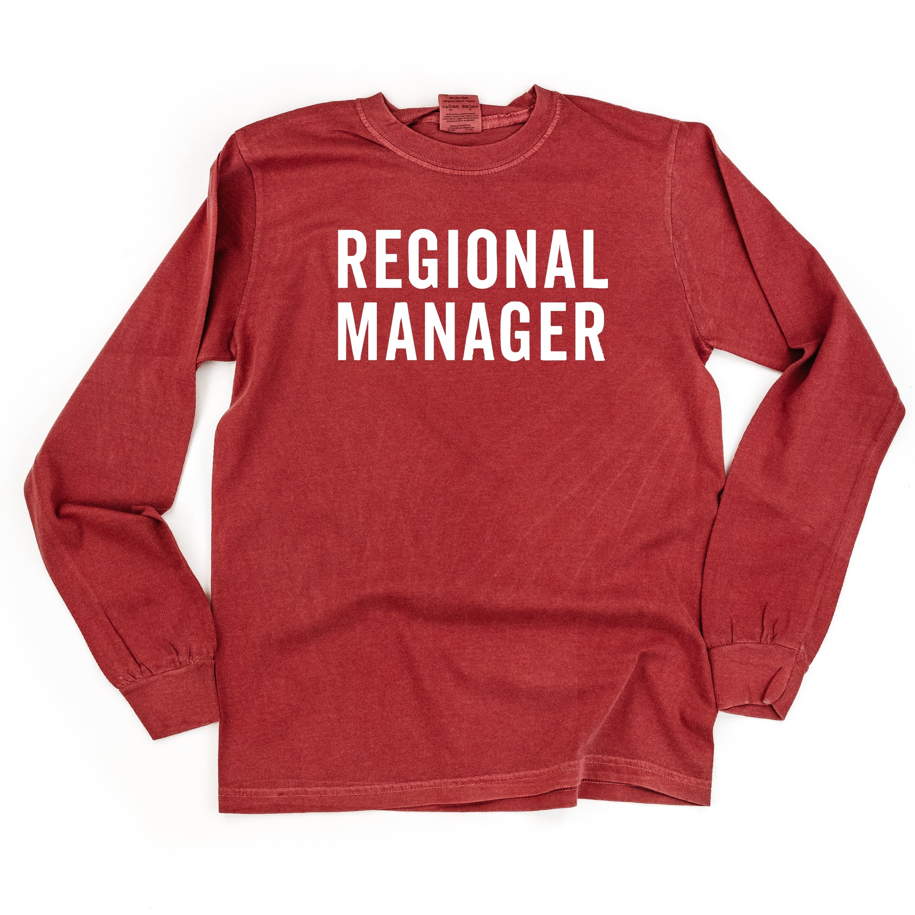 Regional Manager - LONG SLEEVE Comfort Colors Tee