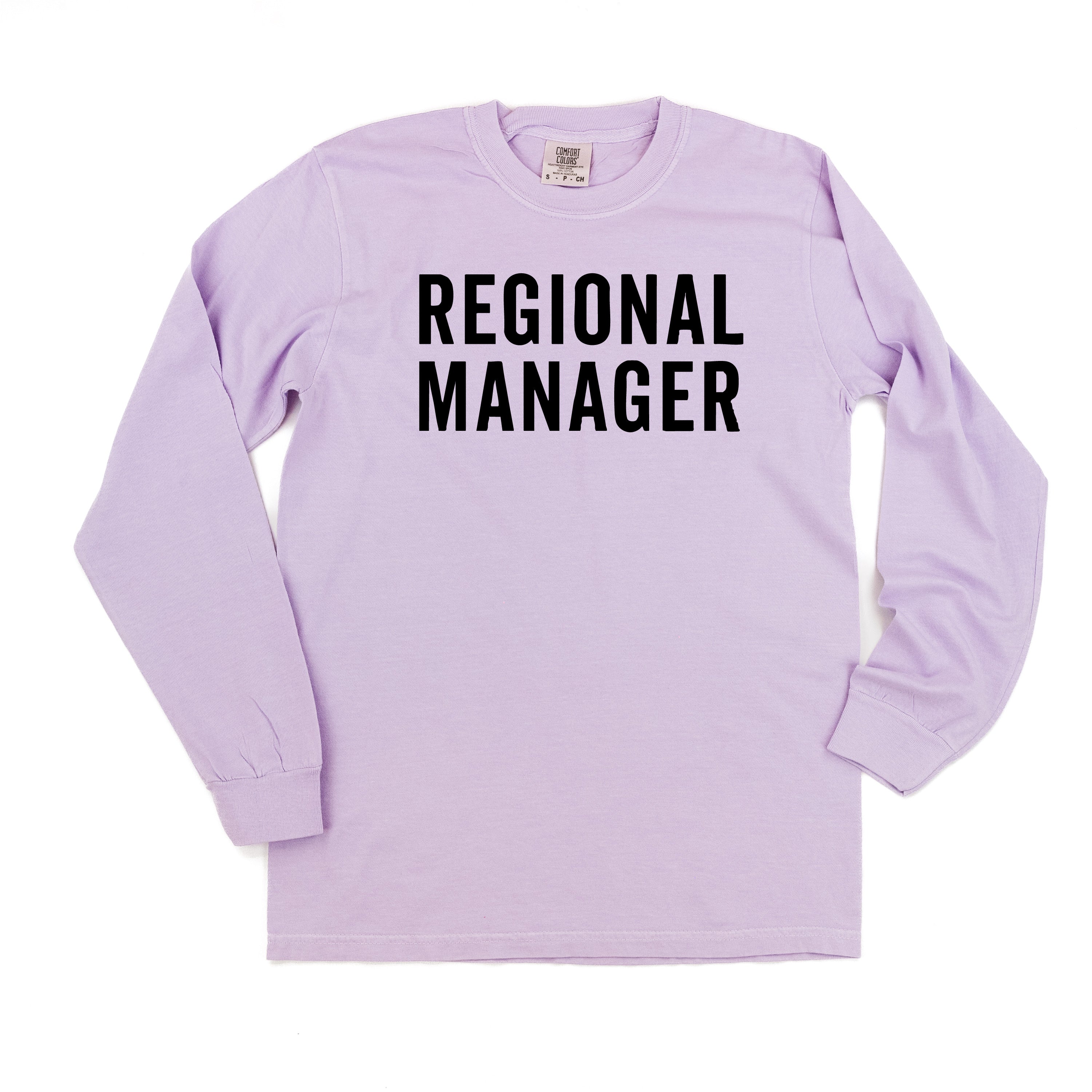 Regional Manager - LONG SLEEVE Comfort Colors Tee