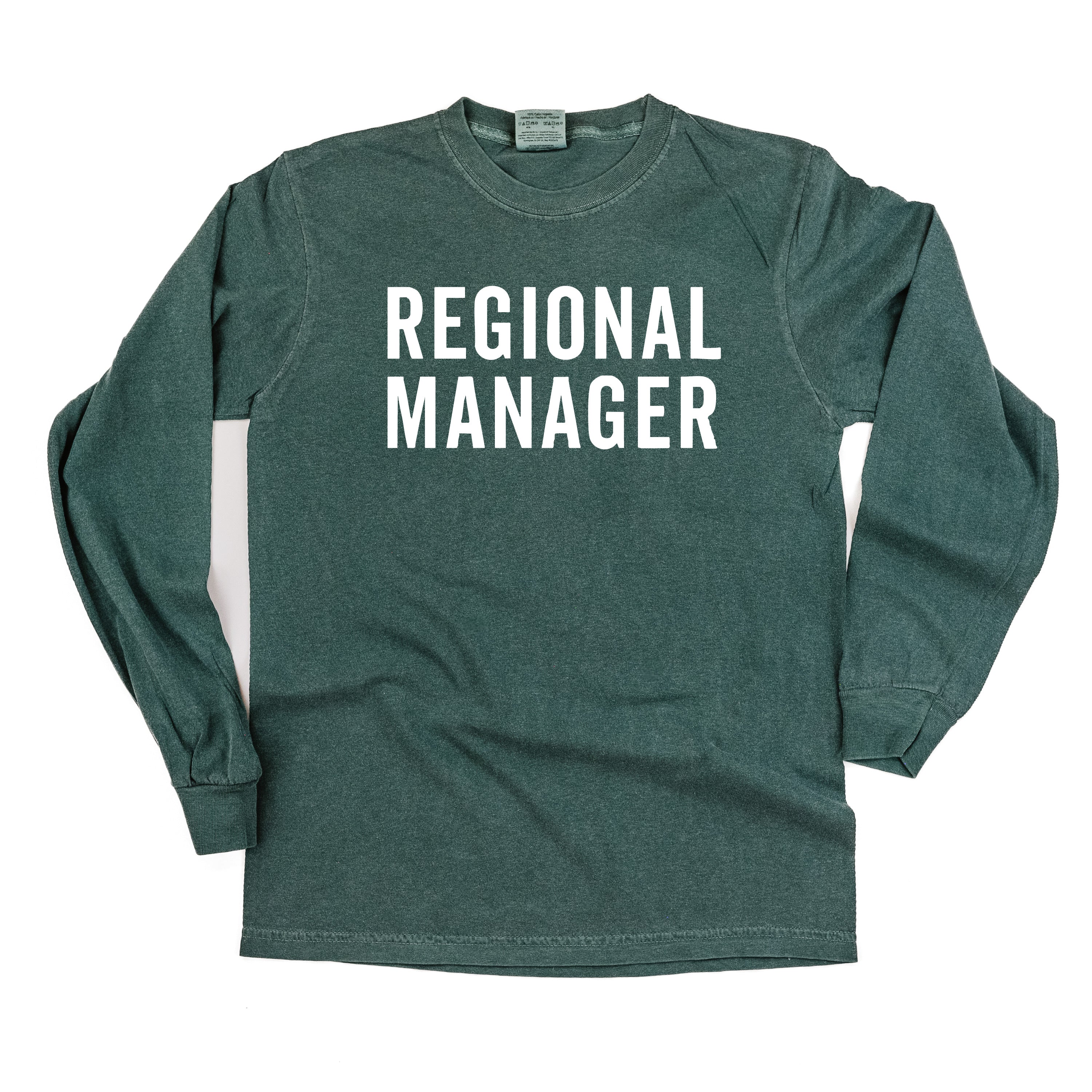 Regional Manager - LONG SLEEVE Comfort Colors Tee