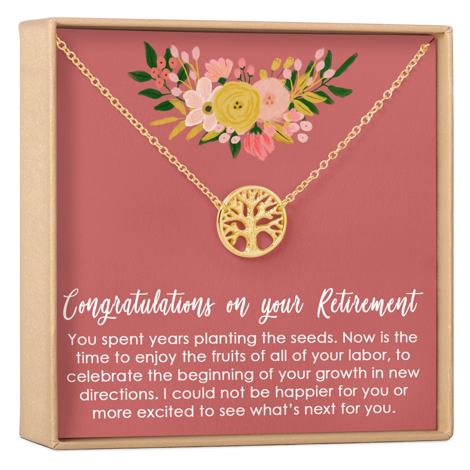 RETIREMENT NECKLACE, MULTIPLE STYLES