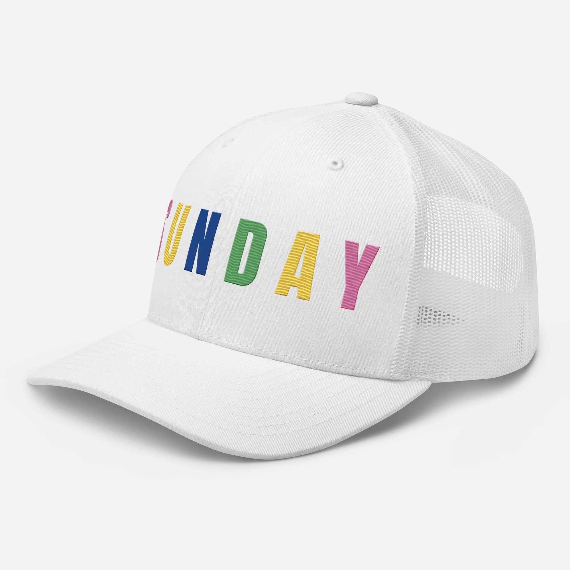 SUNDAY Embroidered Golf Hat for Women - Birdie Pop Collection