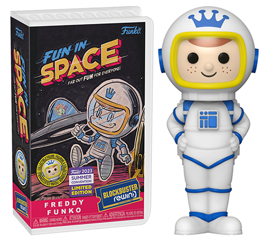 Funko Rewind Freddy Funko (Astronaut, Sealed) - 2023 Summer Convention Exclusive **Missing Sticker**