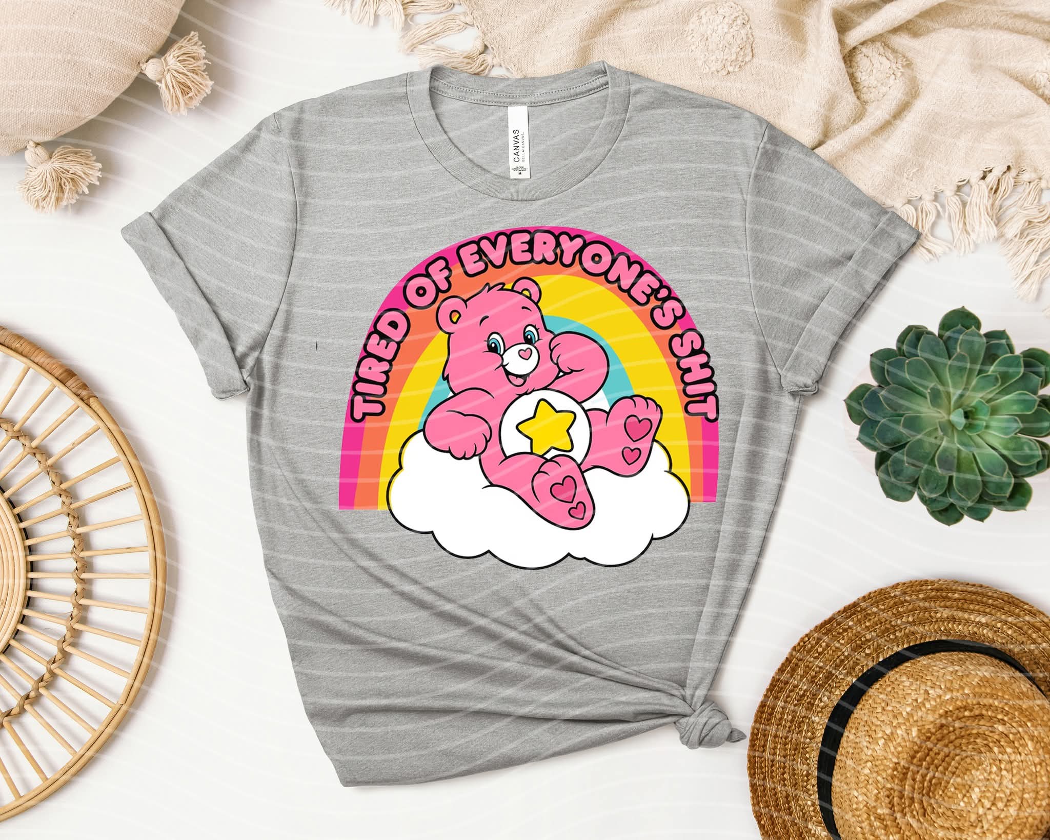 TIRED OF EVERYONE GRAPHIC TEE