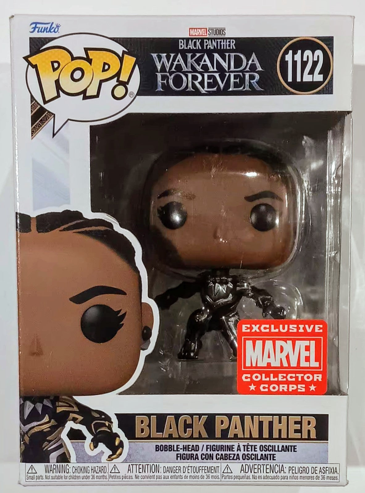 Marvel Funko Pop - Black Panther (Collector Corps)