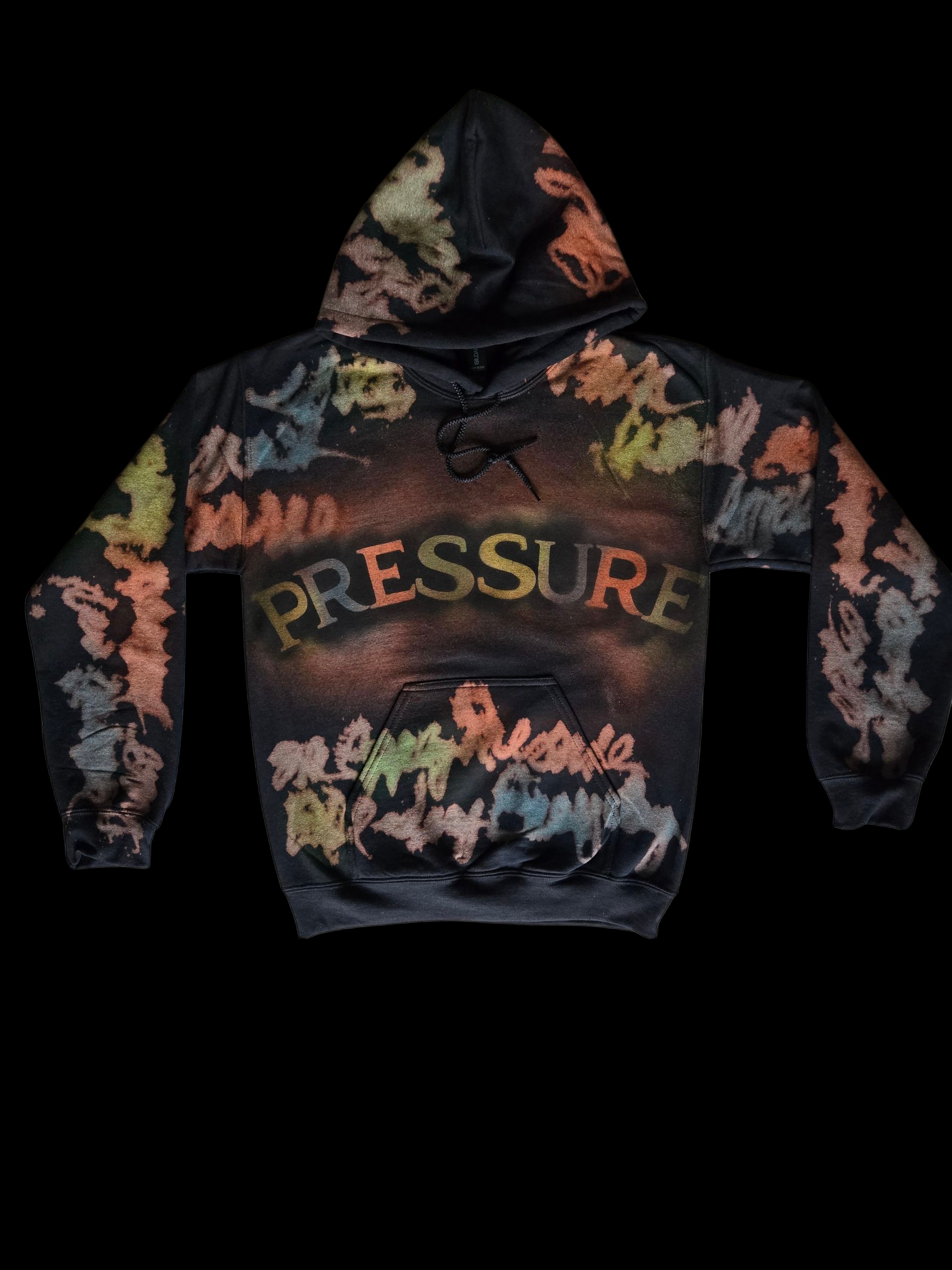 Black Script Pressure Hoodie