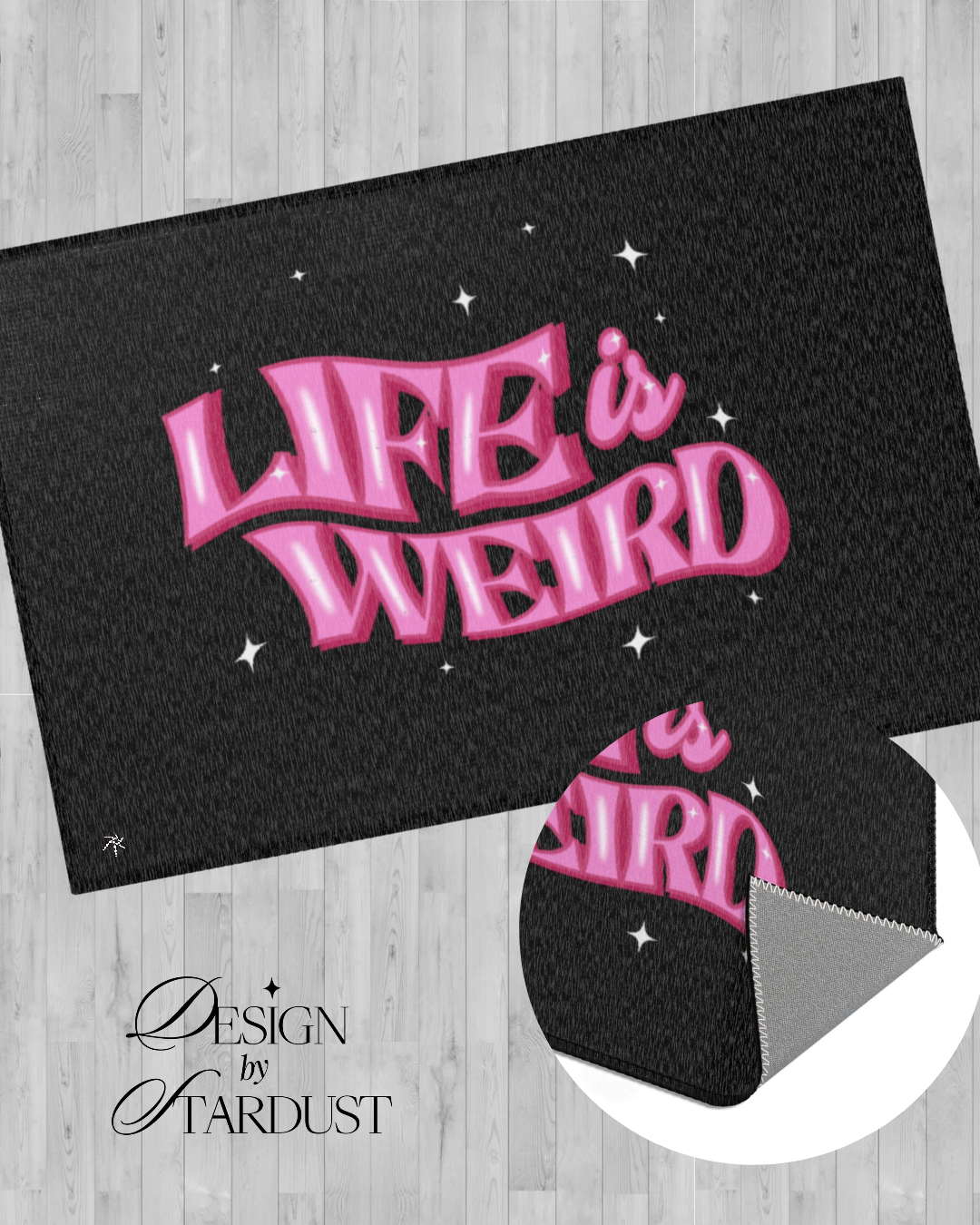 Life is Weird 48&amp;quot; x 72&amp;quot; Area Rug