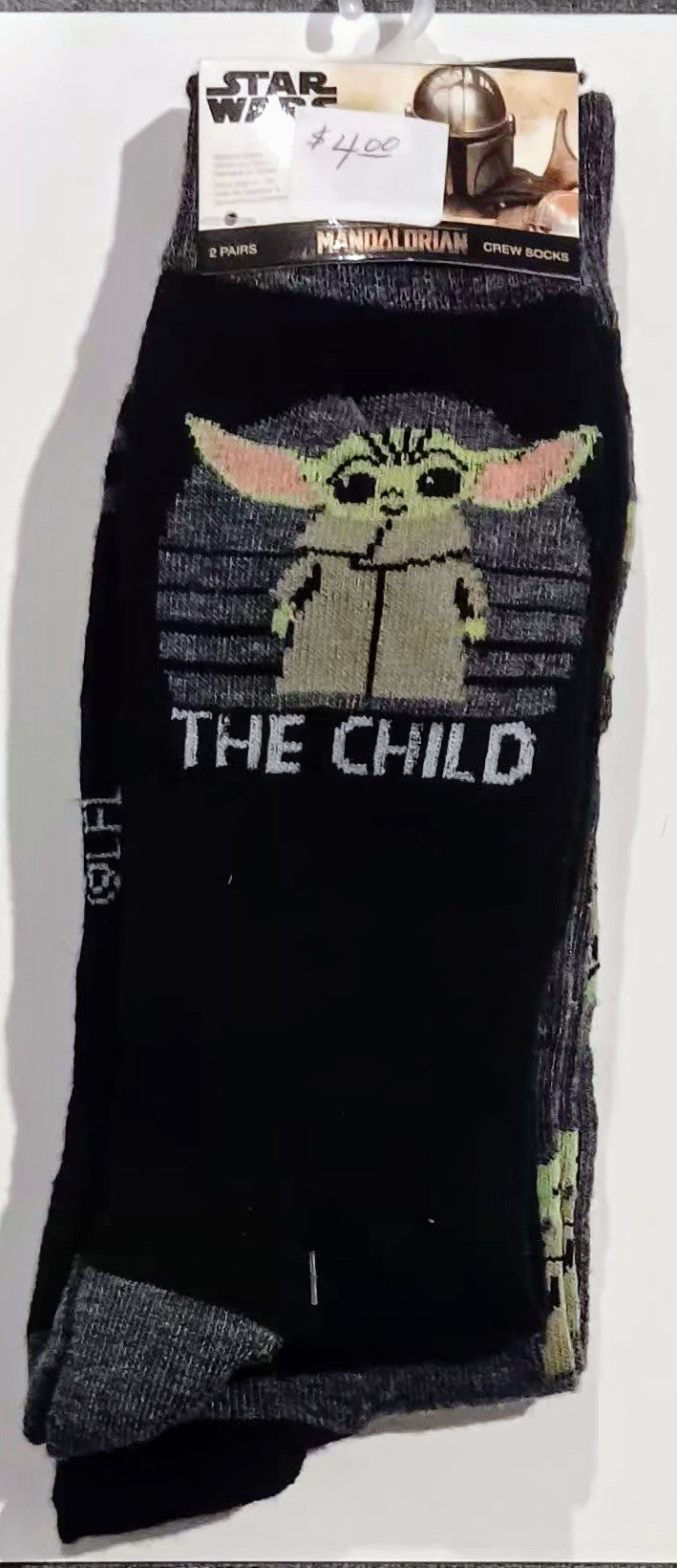 Star Wars Socks - Mandalorian Crew Socks (The Child)