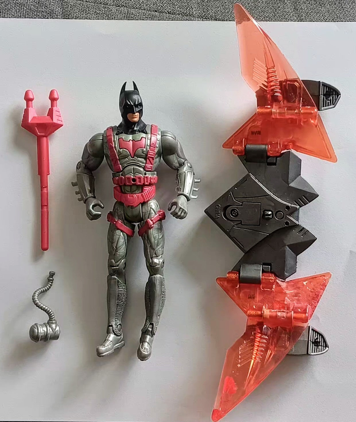 Batman action figure - Battle Cape Batman (Power Tek)