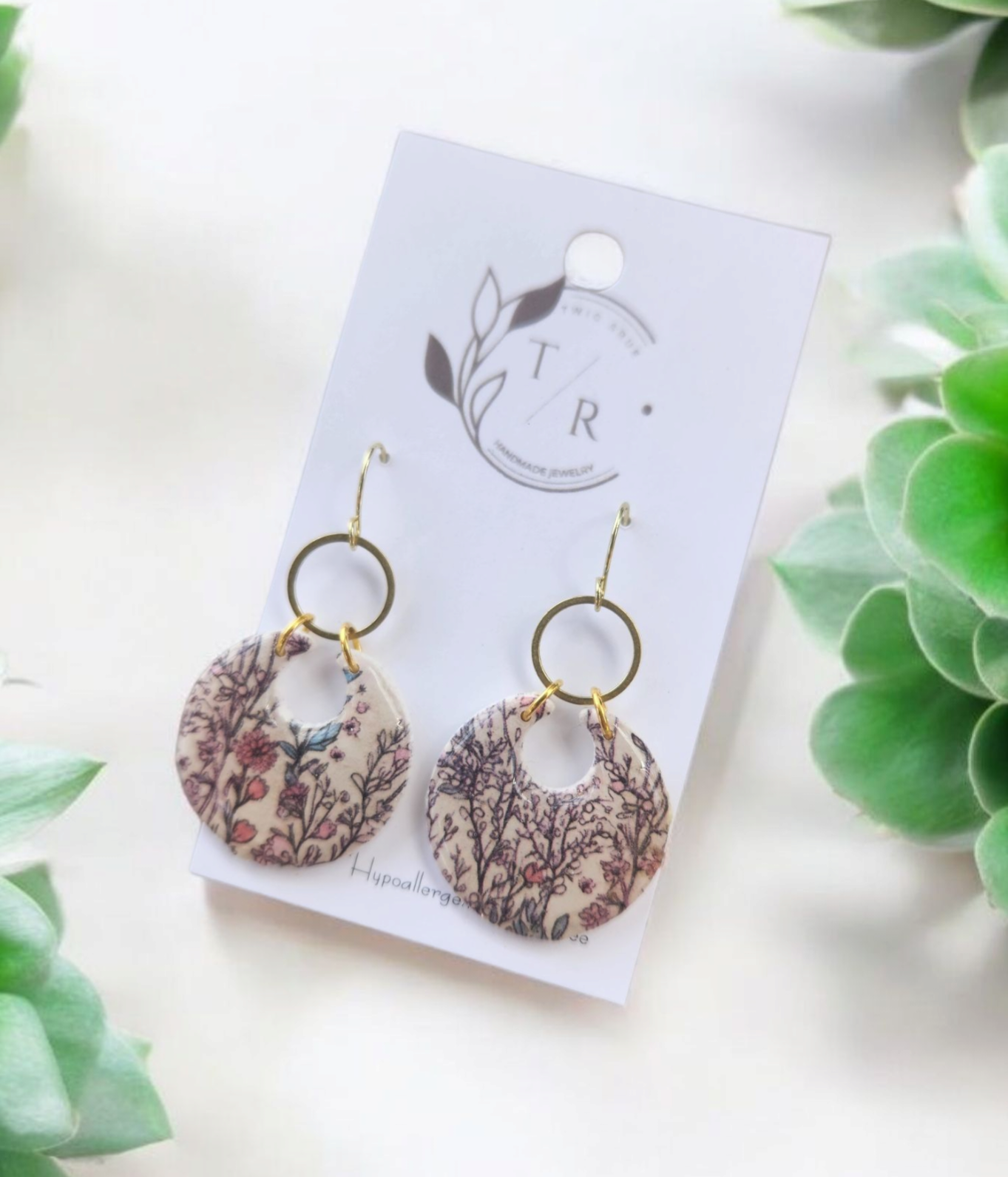 Summer Garden Bella| Clay hoops