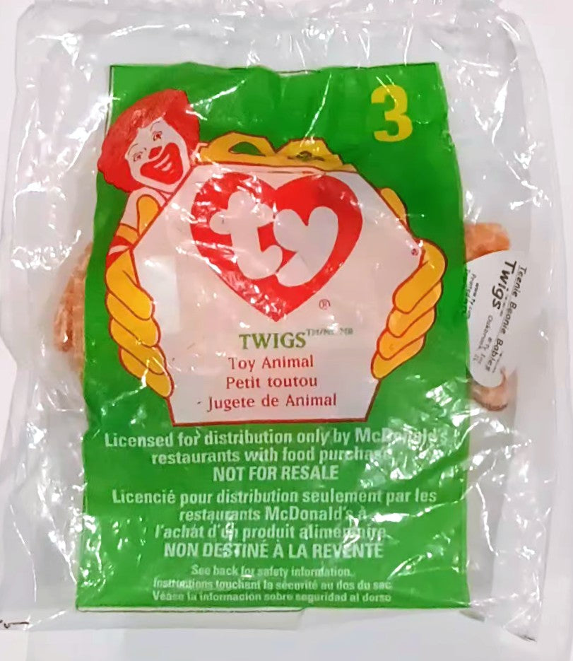 McDonald&amp;#39;s Beanie Baby toy - Twigs (Bagged)