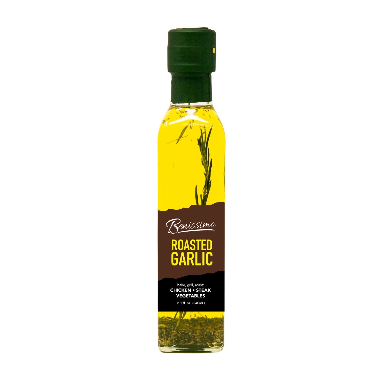 Benissimo Roasted Garlic Oil, Marasca (240mL)