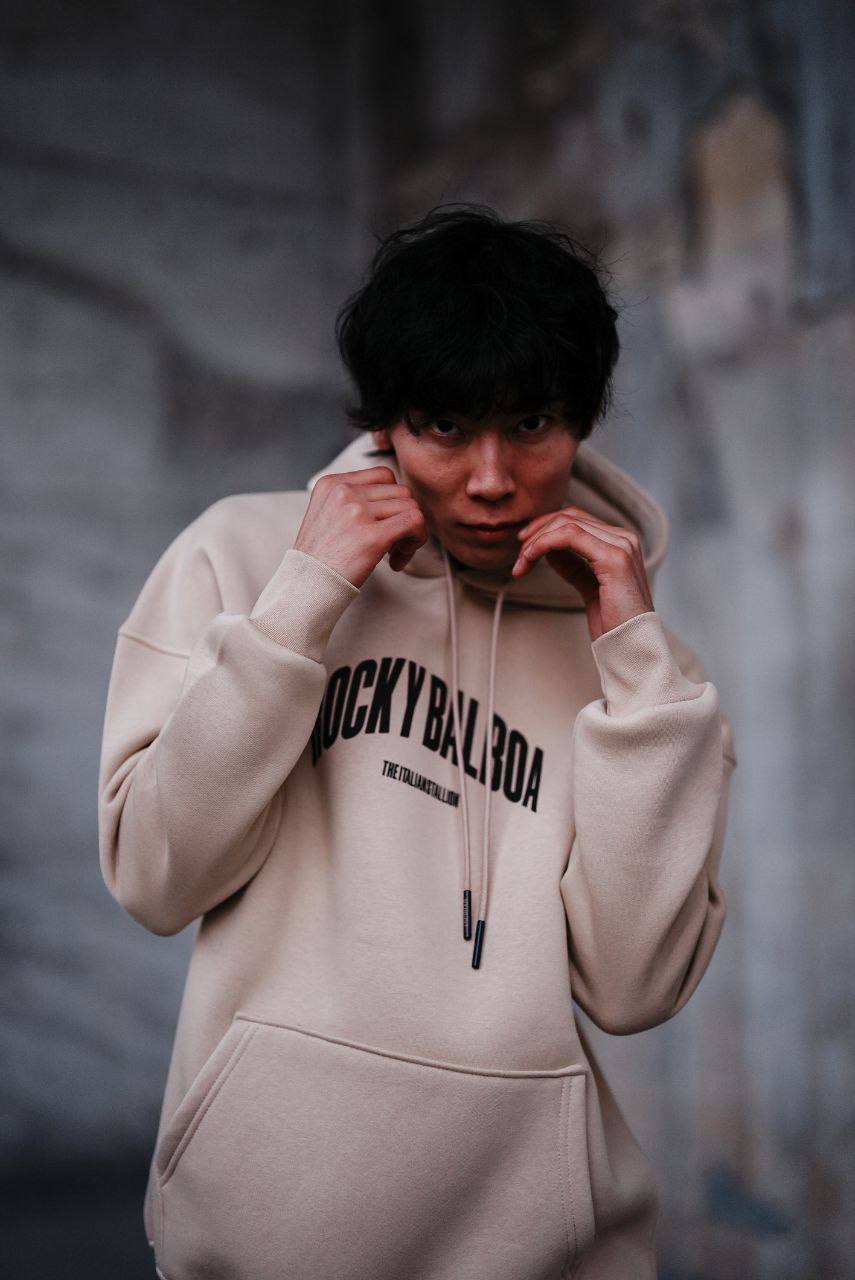 Oversize &#39;Rocky Balboa vs. Apollo Creed&#39; Graphic Hoodie - Boxing Match Sweatshirt