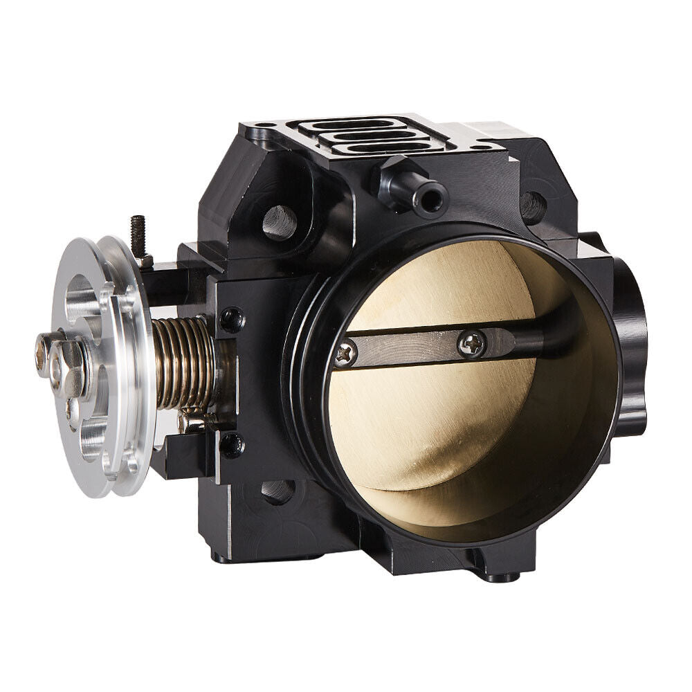 SPDZ1 70mm Black Billet Aluminum Throttle Body For Integra RSX DC5 Civic SI EP3 K20 K20A K-Series