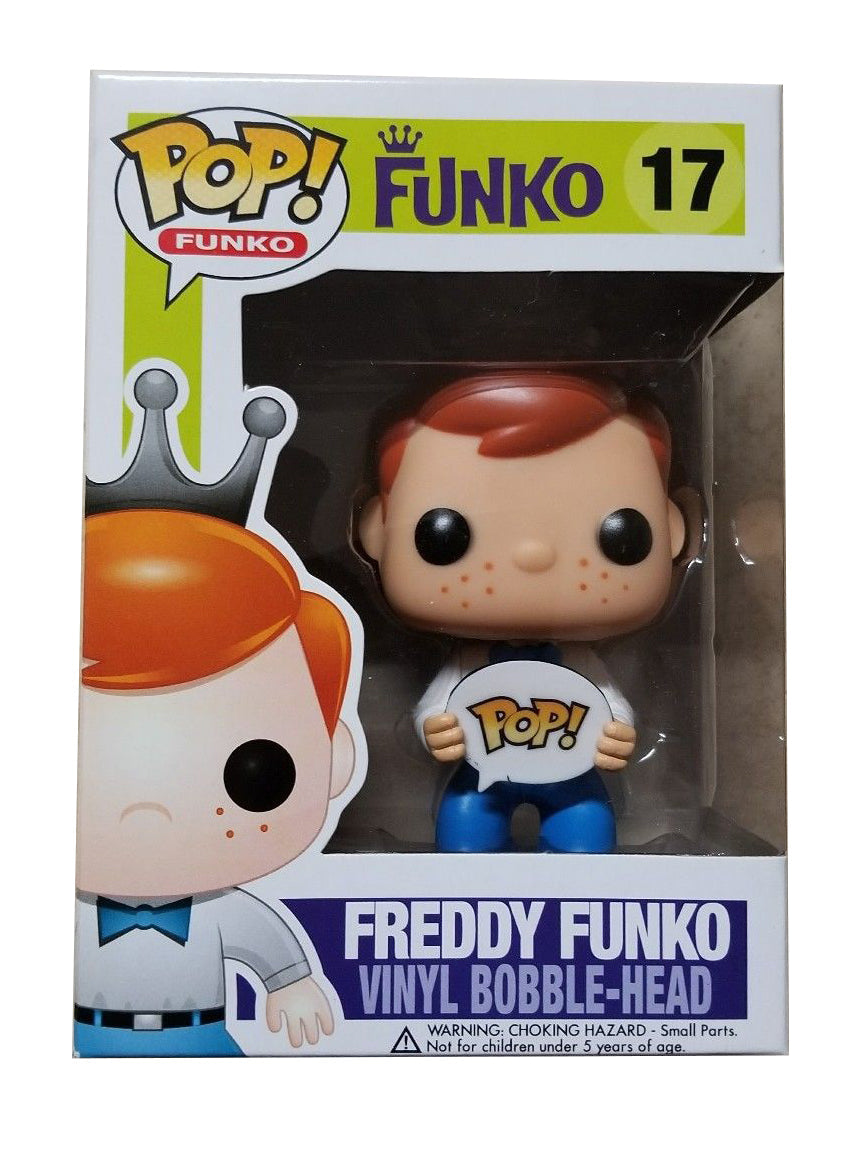 Freddy Funko (Pop! Sign, Blue Tie) 17 - Funko Shop Exclusive