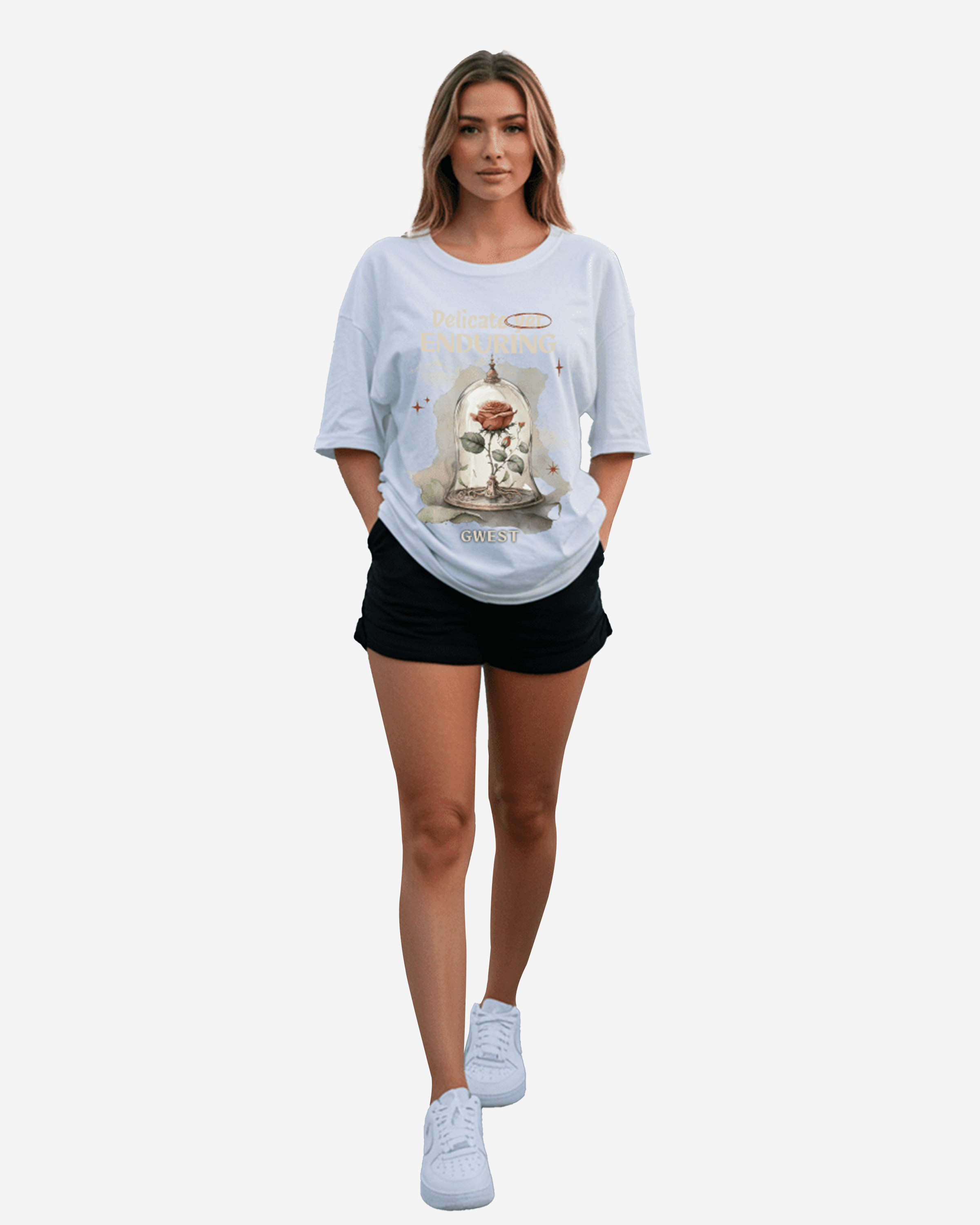 G West Delicate Yet Enduring Oversized Women&amp;#39;s T-Shirt
