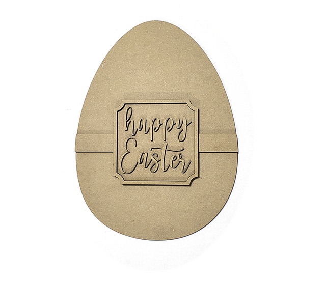 3D Happy Easter Egg Door Hanger 18 inch kit