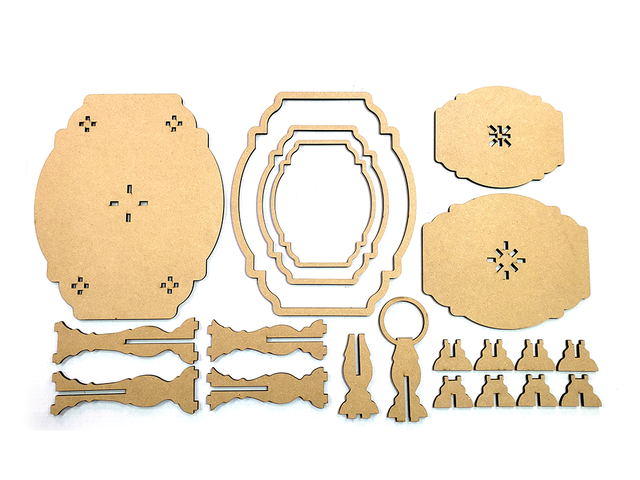 3 Tiered Tray Stand Kit