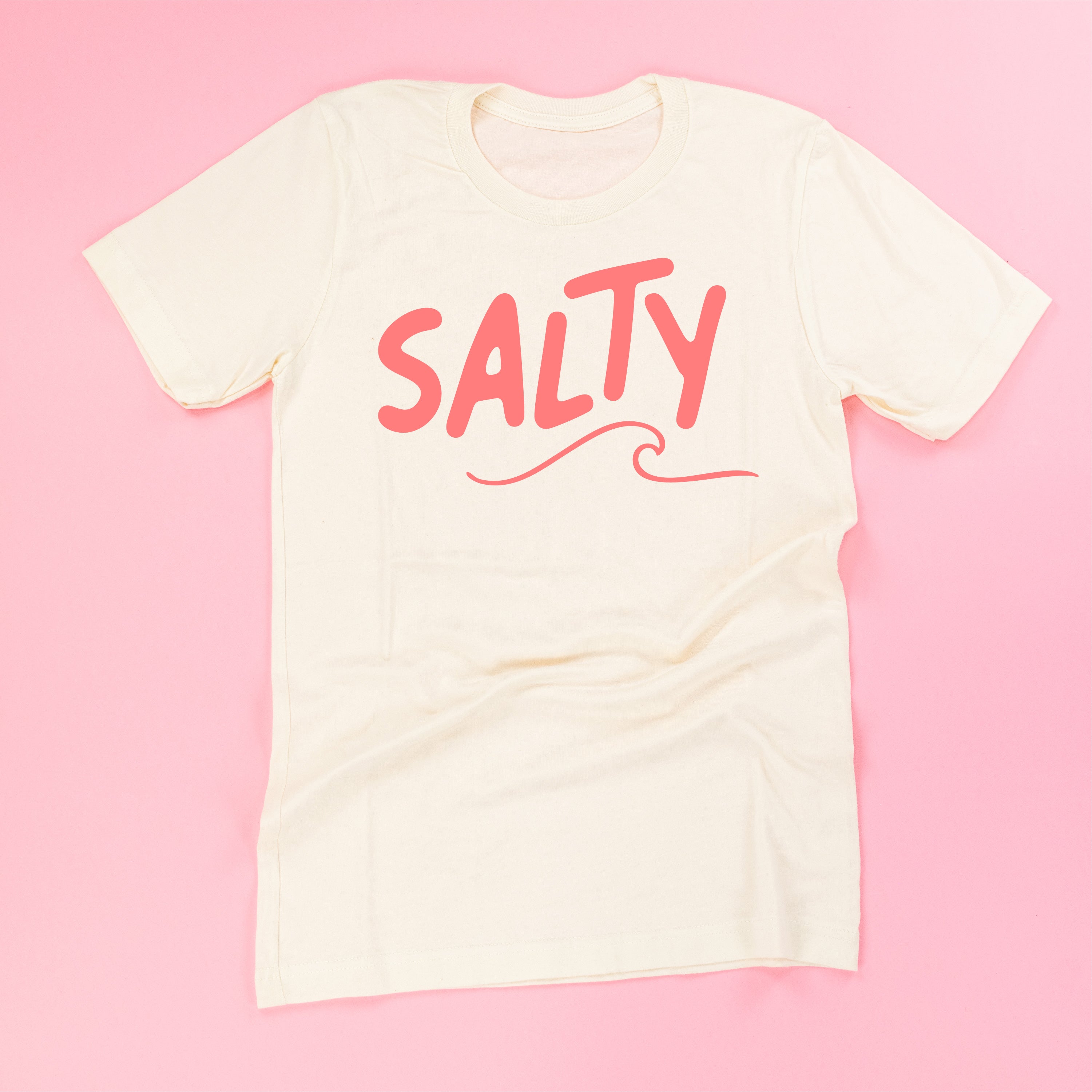 Salty w/ Wave (f&amp;bd) - Unisex Tee