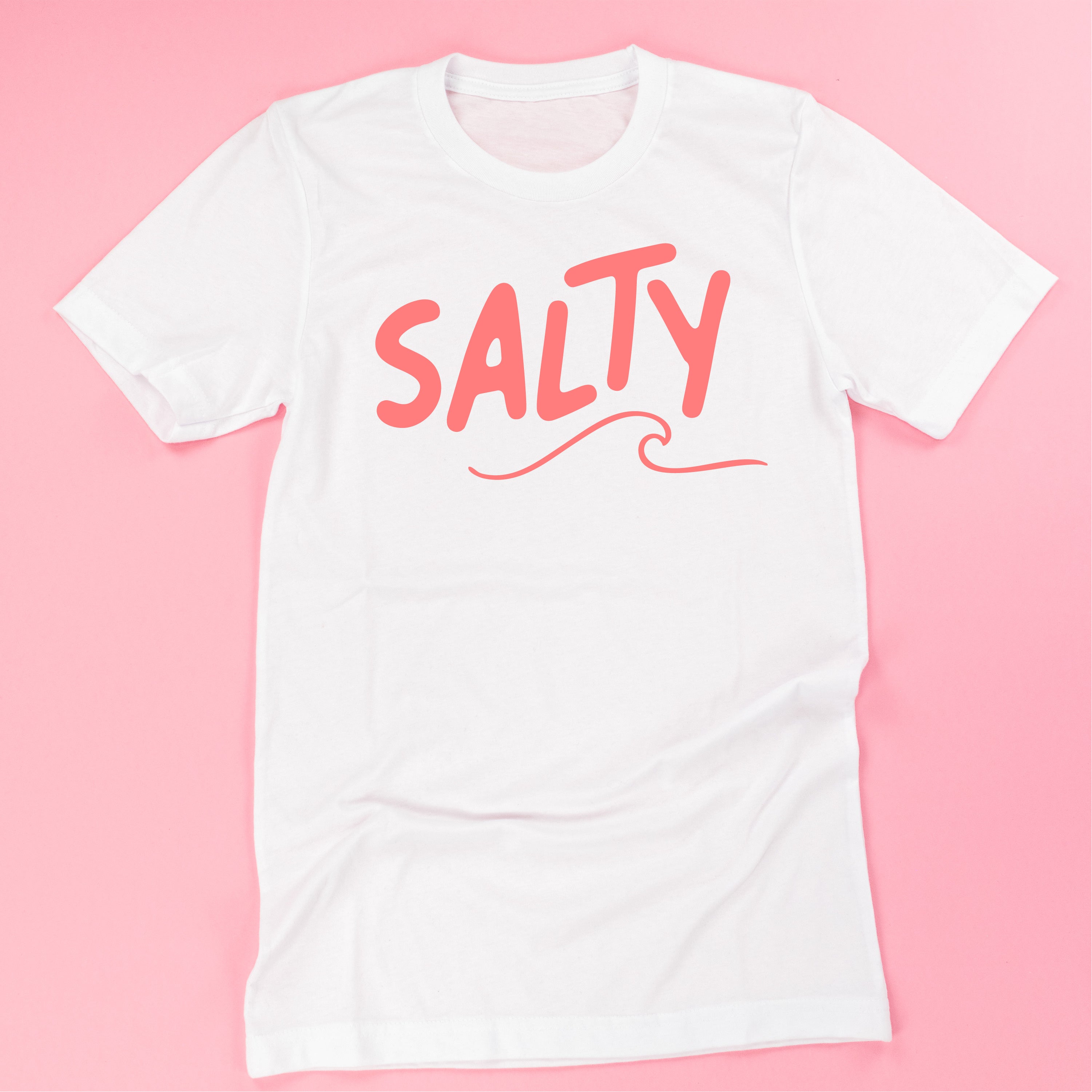 Salty w/ Wave (f&amp;bd) - Unisex Tee