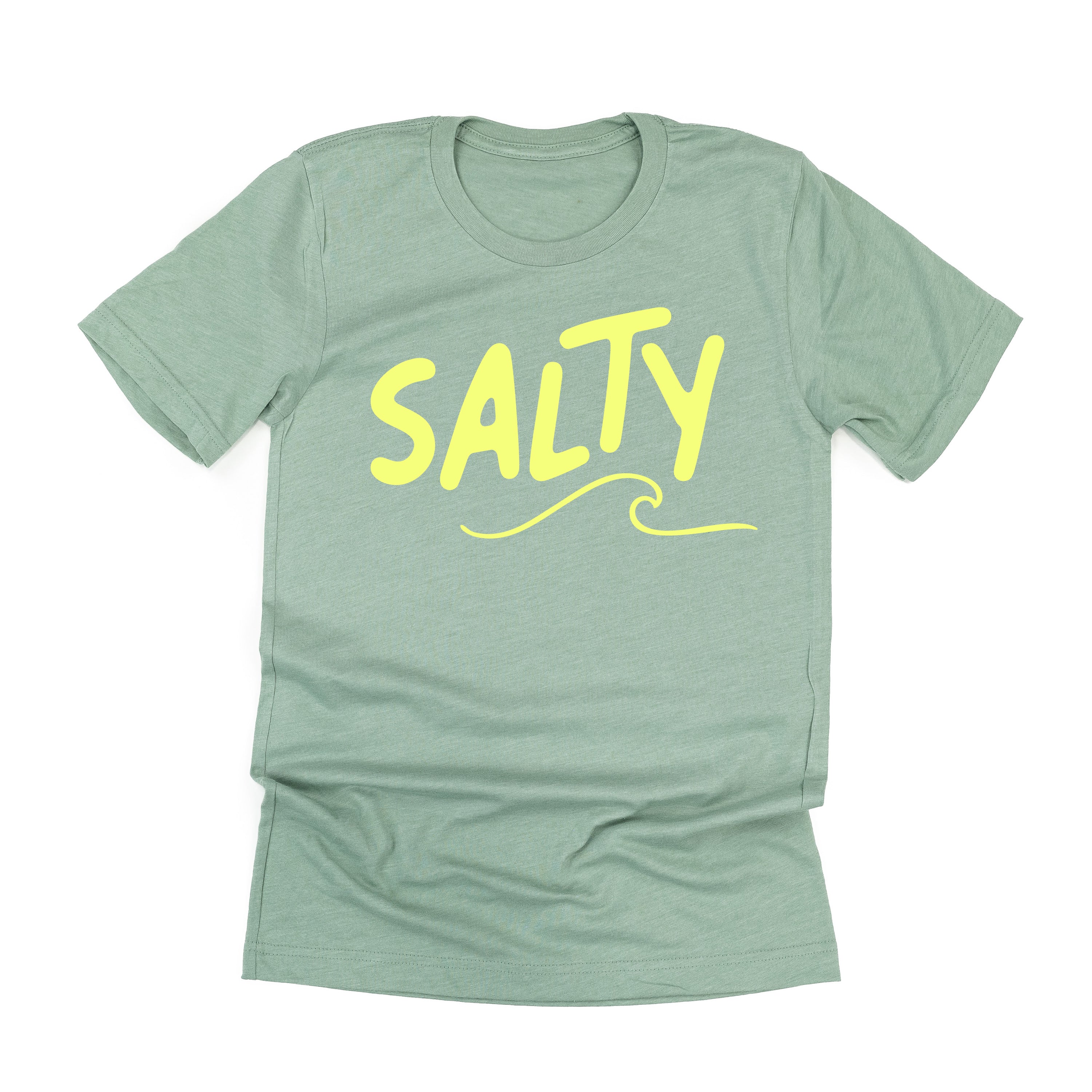 Salty w/ Wave (f&amp;bd) - Unisex Tee