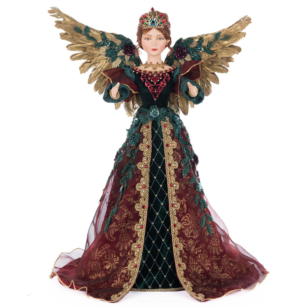 Scarlett the Angel Tree Topper by Katherine&amp;#39;s Collection