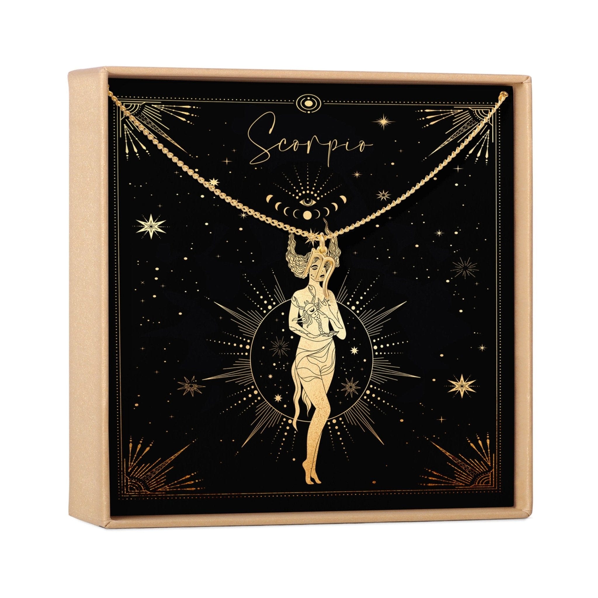 SCORPIO ZODIAC DEITY NECKLACE