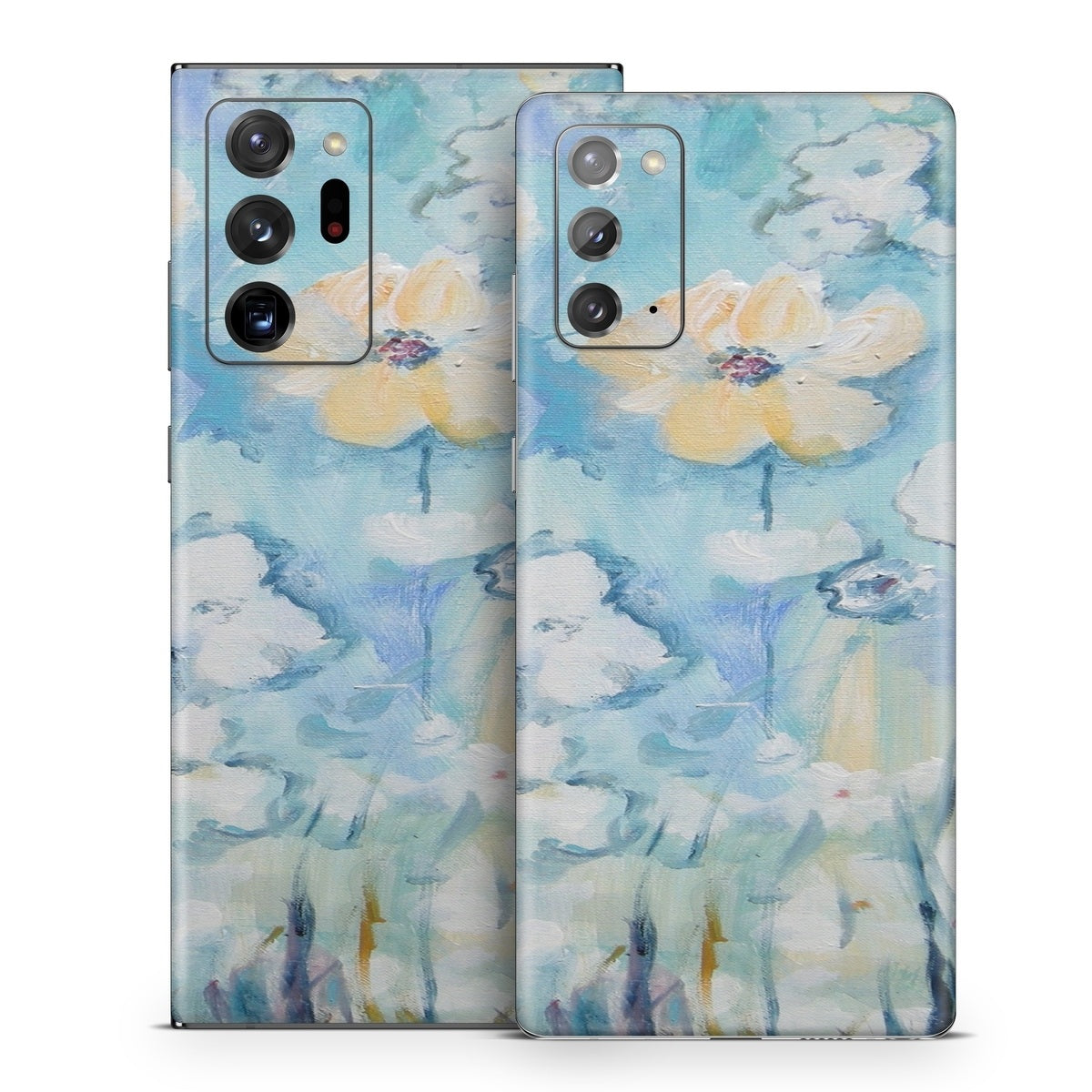White &amp;amp; Blue - Samsung Galaxy Note 20 Skin