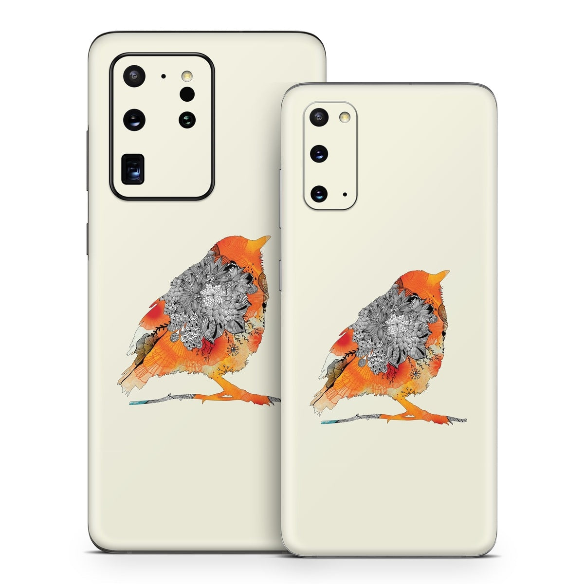 Orange Bird - Samsung Galaxy S20 Skin