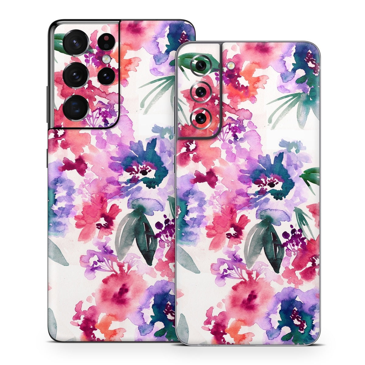 Blurred Flowers - Samsung Galaxy S21 Skin